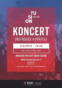 Koncert Fusion - plakát